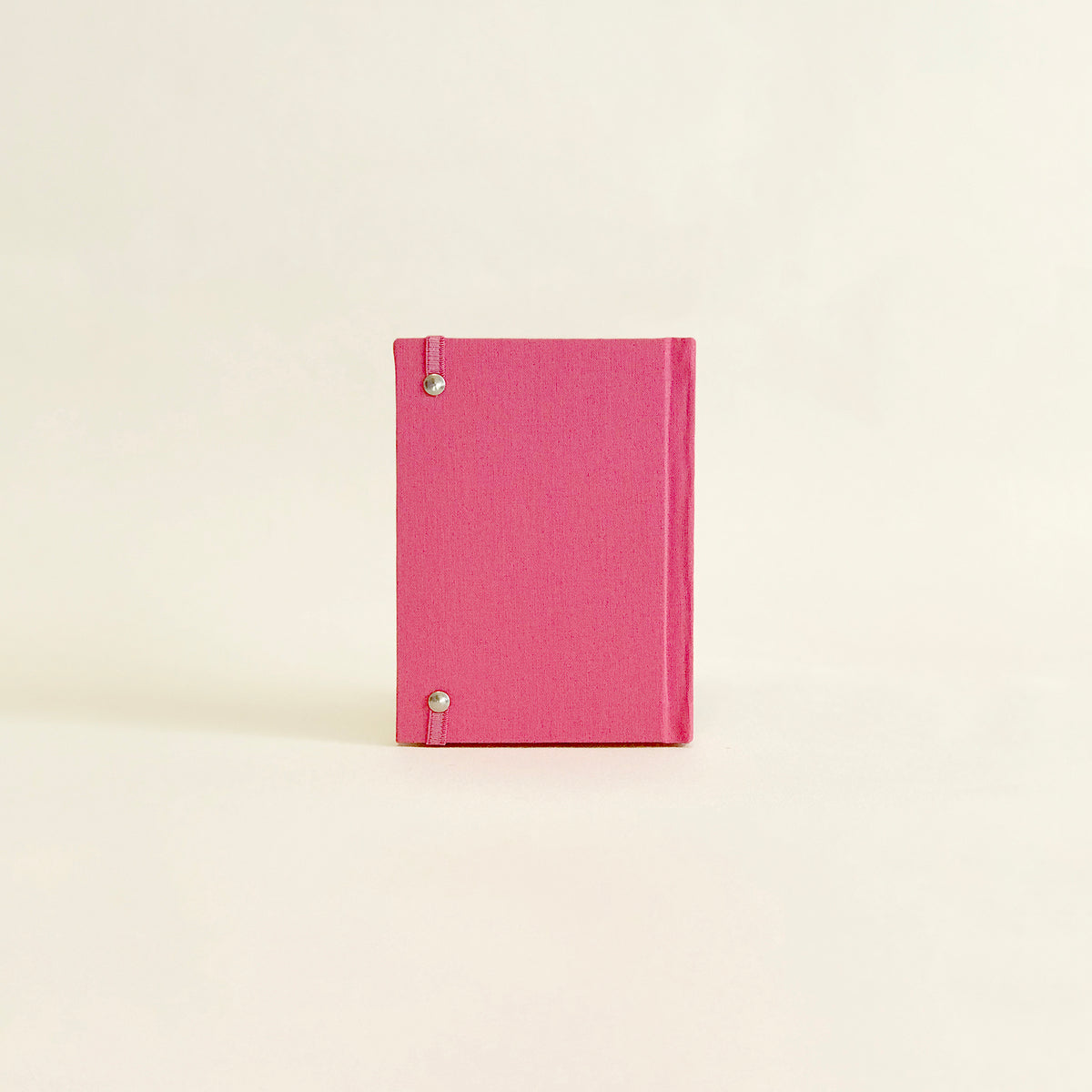 Carnet de notes marbré - toile rose