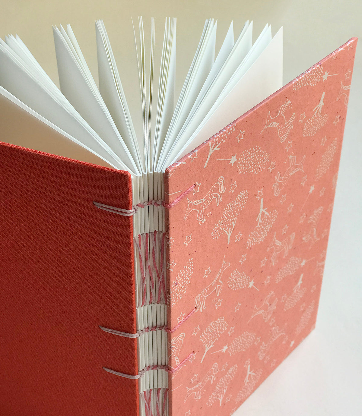 Carnet avec de licornes