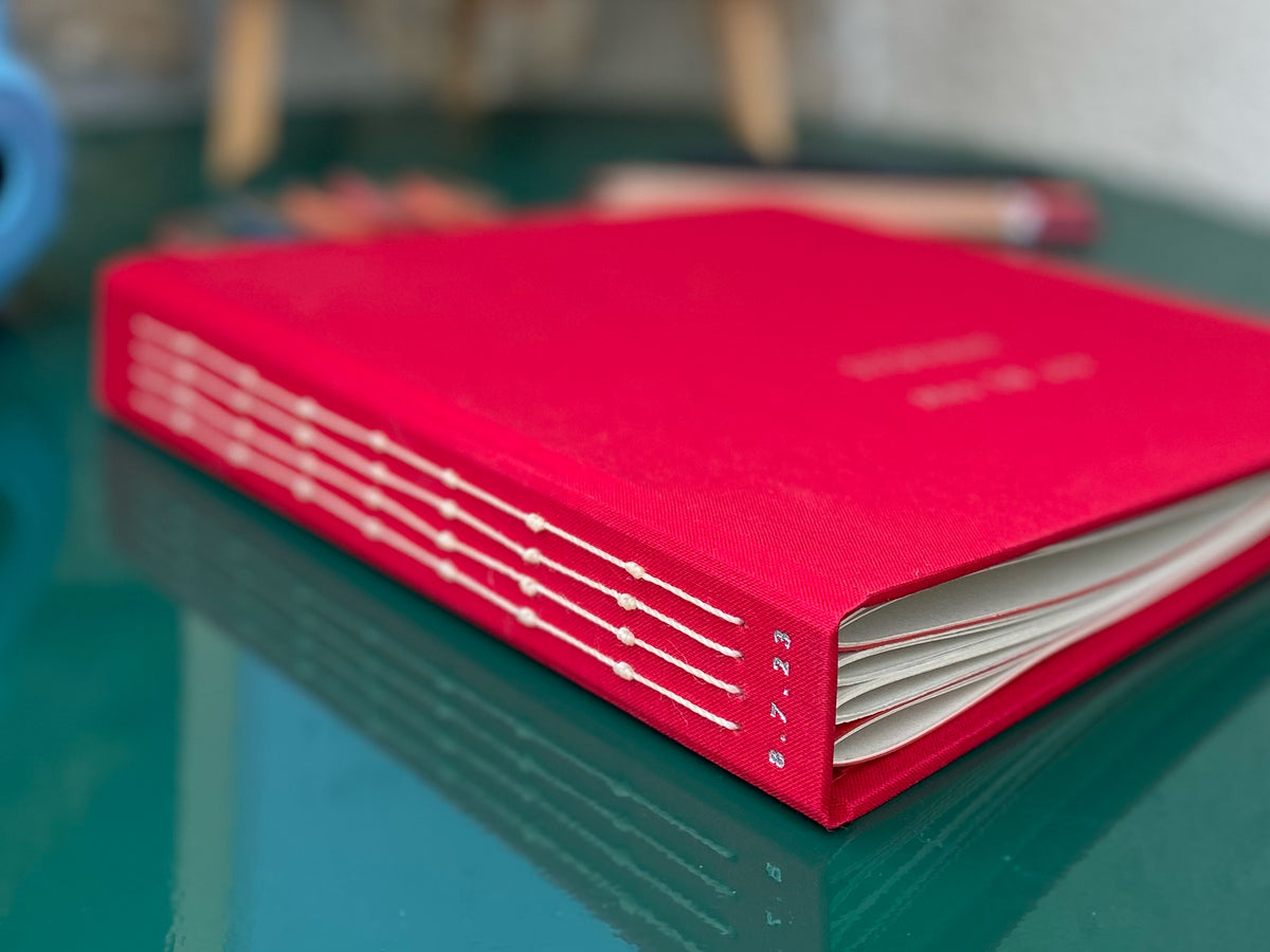 Livre d'or + impression dorure à chaud